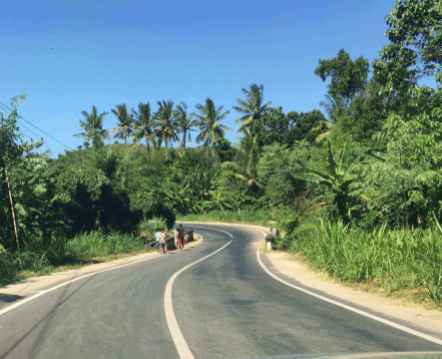 East Lombok roads